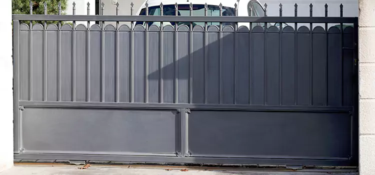 Metal Driveway Gate Installation Redwood City
